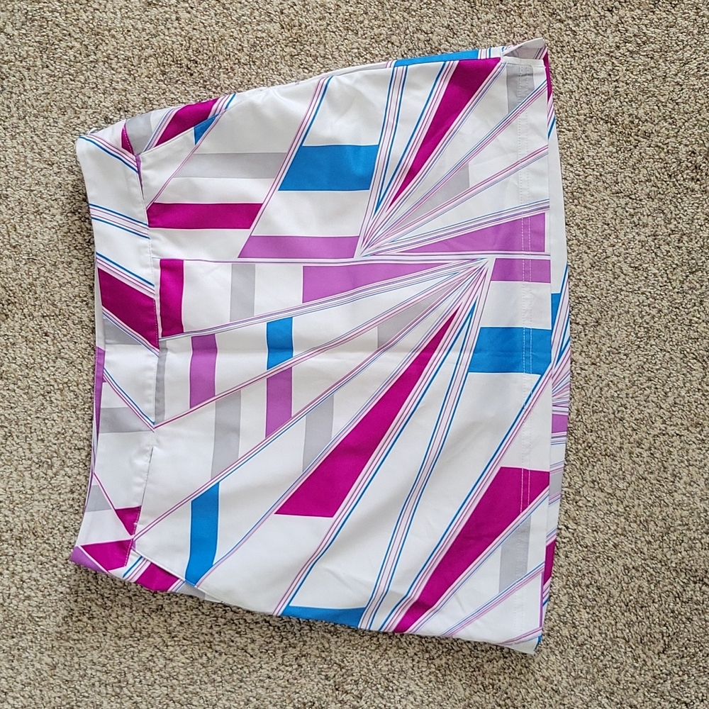 Adidas climacool side zip golf skirt size 6